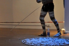 Zane Saunders 'Time Walk' - Live Performance & Group Exhibition, Location One residency New York