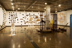 2006 Performance/exhibit 'Lone Guinea Fowl’ KickArts Gallery, Cairns