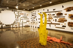 2006 Performance/exhibit 'Lone Guinea Fowl’ KickArts Gallery, Cairns