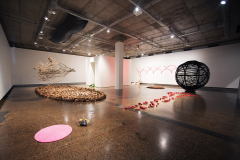 Zane Saunders 'Spirit' - Live Art Performance & Installation, July 2018, Cairns QLD (image by Blueclick Photography)