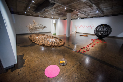 Zane Saunders 'Spirit' - Live Art Performance & Installation, July 2018, Cairns QLD (image by Blueclick Photography)