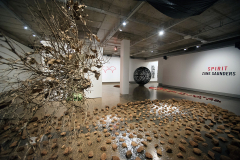 Zane Saunders 'Spirit' - Live Art Performance & Installation, July 2018, Cairns QLD (image by Blueclick Photography)